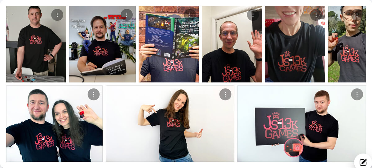 Enclave Games - Monthly May 2026: js13kGames 2025 selfie